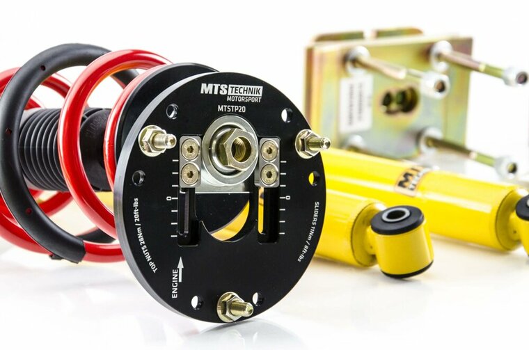 MTS street schroefset inclusief camber platen passend voor VW Caddy 3