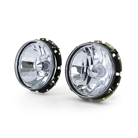Koplampen chroom passend voor VW Caddy 1