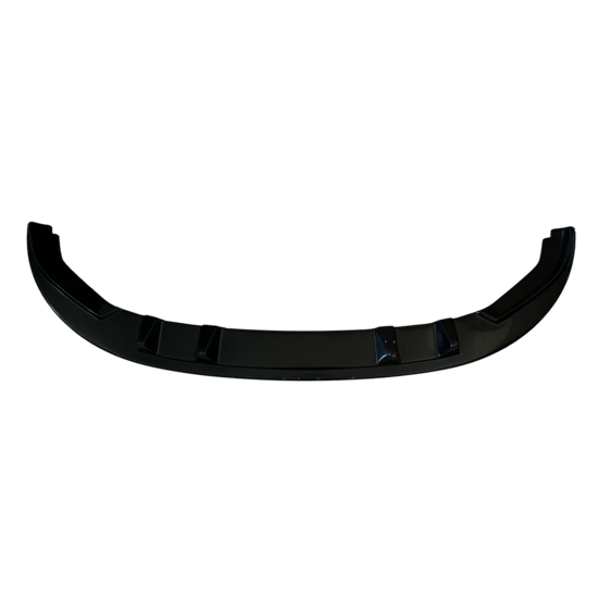 Front spoiler glanzend zwart passend voor VW Transporter T6.1 model 2019 - 2024 versie 2