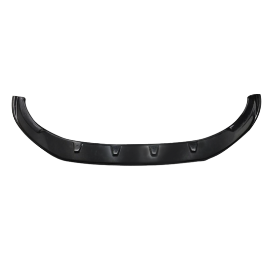Front spoiler glanzend zwart passend voor VW Transporter T6 model 2015 - 2019