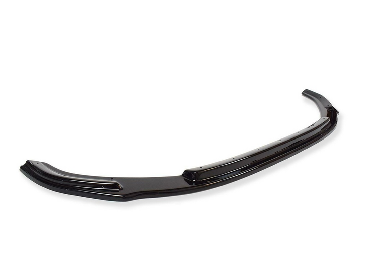 Front spoiler glanzend zwart passend voor VW Transporter T6 model 2015 - 2019 versie 2