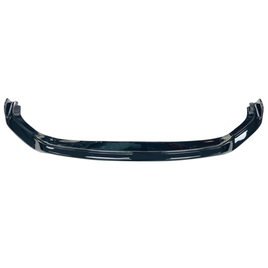 Front spoiler glanzend zwart passend voor VW Transporter T6.1 model 2019 - 2023 versie 3