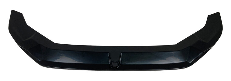 Front spoiler glanzend zwart versie 2 passend voor VW Crafter model vanaf 2017 en MAN TGE model vanaf 2017