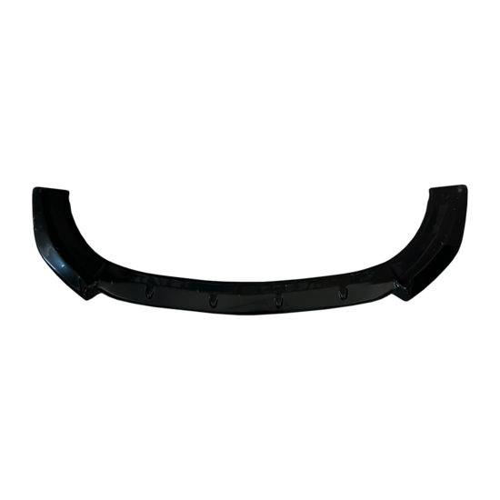 Front spoiler glanzend zwart passend voor Mercedes V-Klasse W447 facelift model vanaf 2019 met AMG-line voorbumper