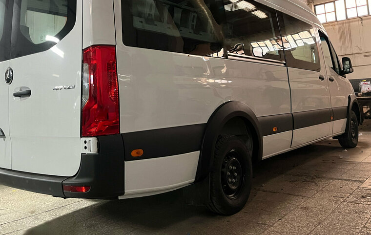 Wielkast verbreders passend voor Mercedes Sprinter W907 model vanaf 2018