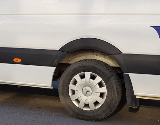 Wielkast randen passend voor Mercedes Sprinter W906 model 2006 - 2013