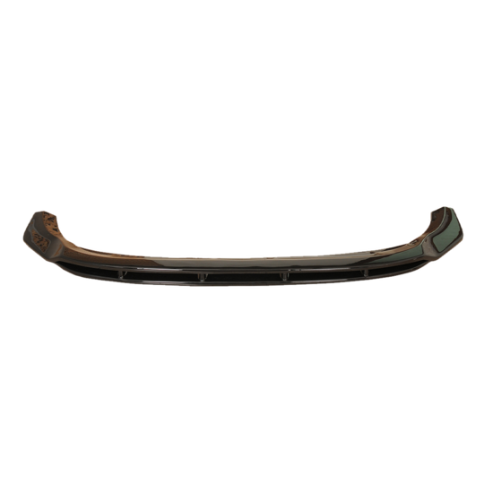 Front spoiler glanzend zwart passend voor Ford Transit Custom MK1 facelift model 2018 - 2023
