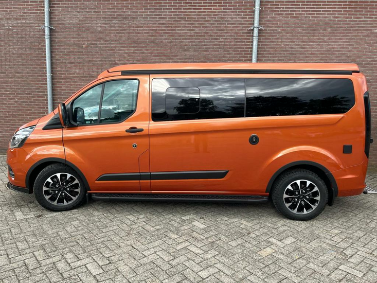 Wielkastlijsten passend voor Ford Transit Custom MK1 facelift model 2018 - 2023
