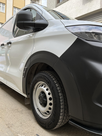 Wielkastlijsten passend voor Ford Transit Custom MK2 model vanaf 2023