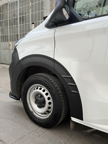 Wielkastlijsten passend voor Ford Transit Custom MK2 model vanaf 2023