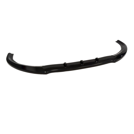 Front spoiler glanzend zwart passend voor Ford Transit Bus model 2013 - 2019