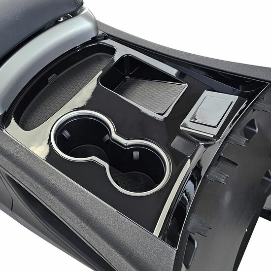 Premium middenconsole zwart passend voor Mercedes V-Klasse W447 automaat