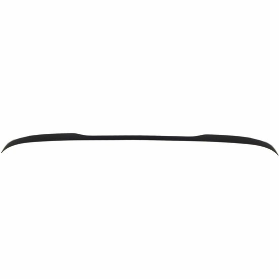 Glanzend zwarte dakspoiler passend voor VW Caddy IV model 2015 - 2020 met achterklep