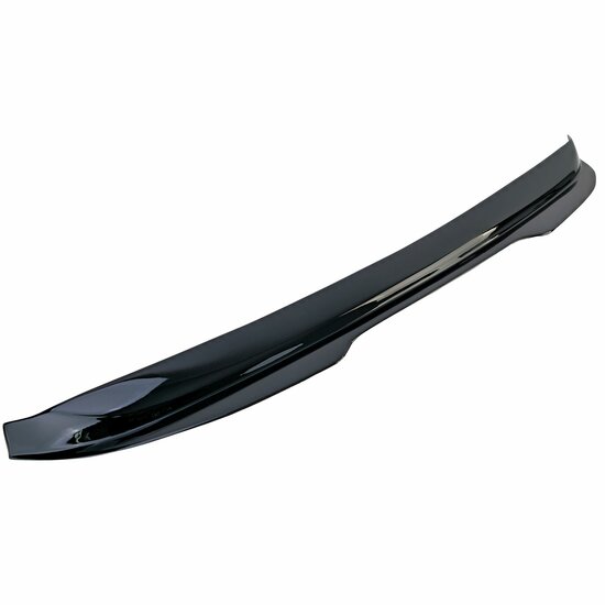 Glanzend zwarte dakspoiler passend voor VW Caddy IV model 2015 - 2020 met achterklep