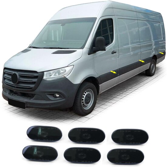 LED zijlichten passend voor Mercedes Sprinter W906 en W907 