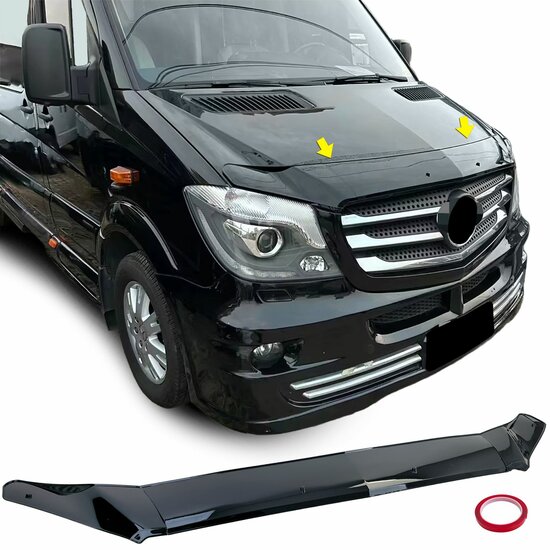 Motorkap beschermer passend voor Mercedes Sprinter W906 facelift model 2014 - 2018