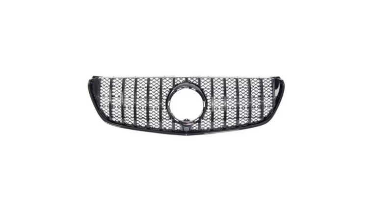 Glanzend zwarte gril passend voor Mercedes V-Klasse W447 model 2014 - 2019