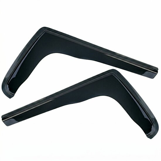 Zijwindschermen dark passend voor Citroen Jumper, Fiat Ducato en Peugeot Boxer model vanaf 2006