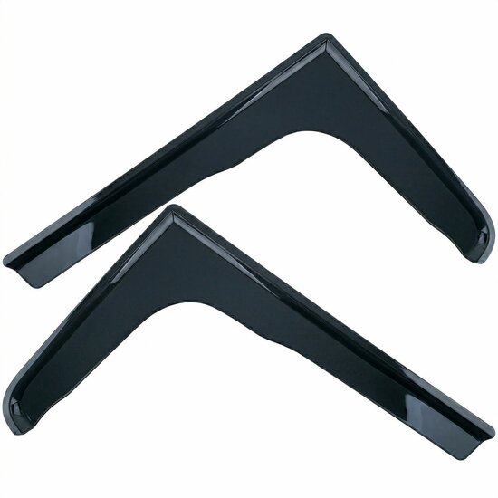 Zijwindschermen Dark passend voor Ford Transit model 2006 - 2014