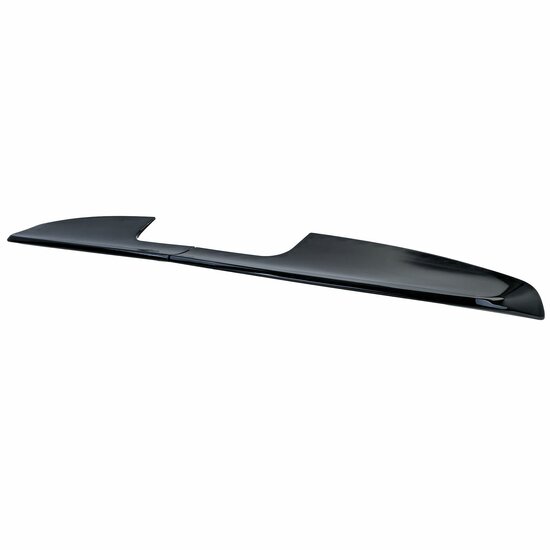 Glanzend zwarte dakspoiler passend voor Ford Transit Custom en Ford Transit Connect model 2013 - 2023 met dubbele deuren