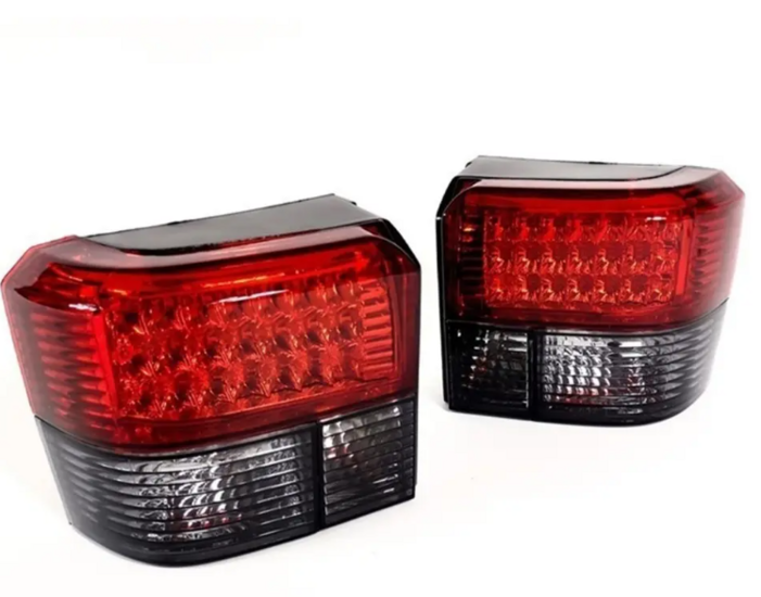 LED achterlichten rood / smoke passend voor VW Transporter T4 model 1990 - 2003