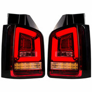 Achterlichten LED passend voor Volkswagen Transporter T5 2003 - 2010 met achterklep