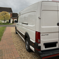 Wielkast verbreders passend voor VW Crafter model vanaf 2017 en MAN TGE model van 2017