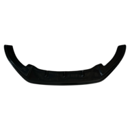 Front spoiler glanzend zwart passend voor VW Caddy 3 facelift model 2010 - 2015