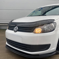 Front spoiler glanzend zwart passend voor VW Caddy 3 facelift model 2010 - 2015