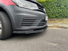 Front spoiler glanzend zwart passend voor VW Caddy 4 model 2015 - 2021