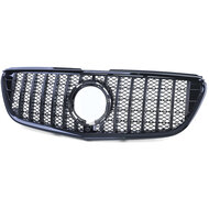 Glanzend zwarte gril passend voor Mercedes V-Klasse W447 model 2014 - 2019