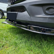 Front spoiler glanzend zwart passend voor Mercedes Sprinter W906 facelift model 2014 - 2018