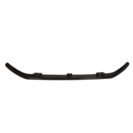 Front spoiler glanzend zwart passend voor Ford Transit Custom MK1 model 2012 - 2023 met sportline voorbumper