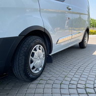 Wielkastlijsten passend voor Ford Transit Custom MK1 model 2012 - 2018