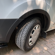 Wielkastlijsten passend voor Ford Transit Custom MK1 model 2012 - 2018