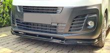 Front spoiler glanzend zwart passend voor Peugeot Expert 3rd GEN model vanaf 2016