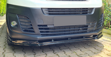 Front spoiler glanzend zwart passend voor Peugeot Expert 3rd GEN model vanaf 2016