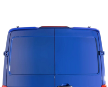 RDX Racedesign Dakspoiler passend voor Volkswagen Crafter H1 en MAN TGE H1 model vanaf 2017 met twee achterdeuren