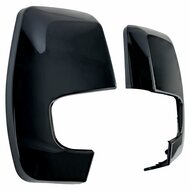 Glanzend zwarte spiegelkappen passend voor Ford Transit custom model 2012 - 2023 