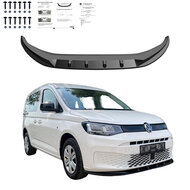 Front spoiler glanzend zwart passend voor VW Caddy 5 model 2020 - heden versie 2