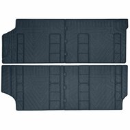 Rubberen matten passend voor VW T5 en T6 8-delig model 2003 - 2019