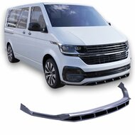 Glanzend zwarte frontsplitter passend voor VW Transporter T6.1
