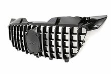 Glanzend zwarte grill met chromen accenten passend voor Mercedes Sprinter W906 pre-facelift model 2006 - 2013 