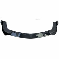 Frontlip glanzend zwart passend voor Mercedes Sprinter W906 facelift model 2013 - 2018