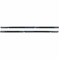 Glanzend zwarte sideskirt aanzets passend voor Ford Transit Custom en Tourneo Custom L2 (langere wielbasis) model vanaf 2023