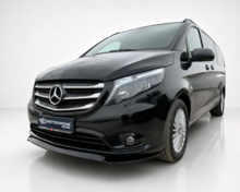 Voorspoiler passend voor Mercedes Vito W447 model vanaf 2014 met standaard voorbumper