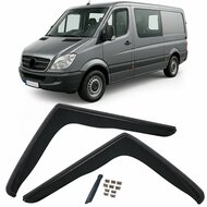 Zijwindschermen dark passend voor Mercedes Sprinter W906 model 2006 - 2018