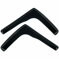 Zijwindschermen dark passend voor Ford Transit Custom en Ford Tourneo model 2012 - 2023 