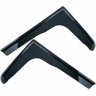 Zijwindschermen Dark passend voor Ford Transit model 2006 - 2014