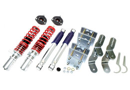 TA Technix 'Deep Version' hardheid verstelbaar schroefset passend voor VW Caddy 3